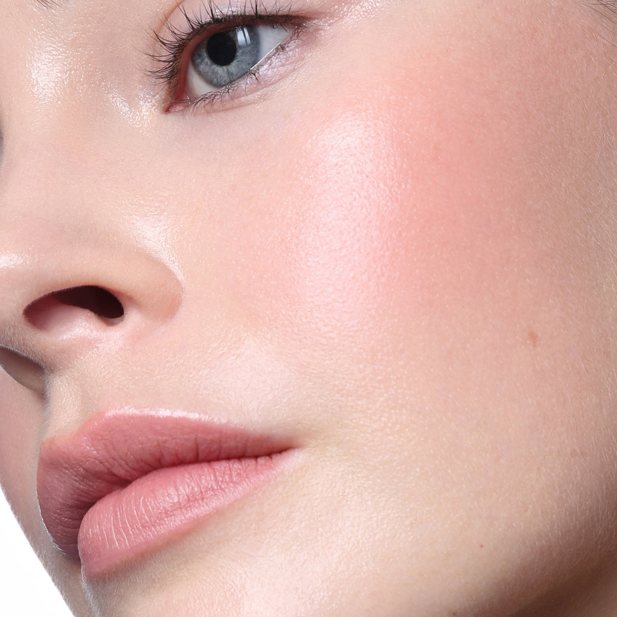 Eternal Matte Room Service, worn, profile view, with Bang Balm Escort Boy