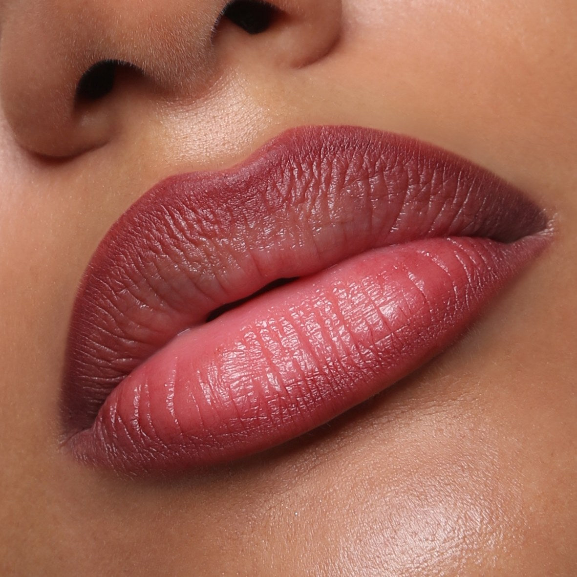 Eternal Pencil Late Check-Out, worn, lip contour