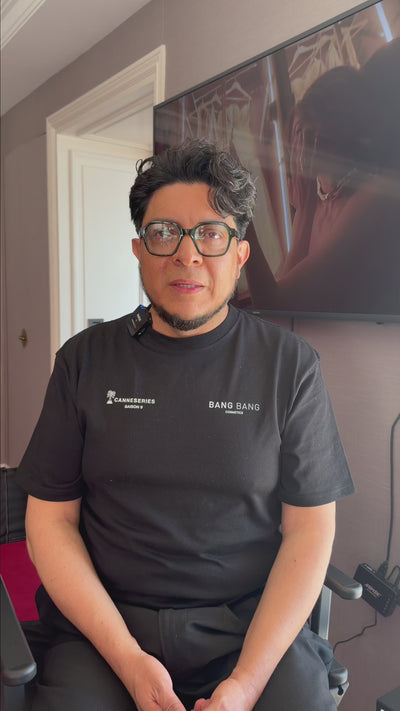 Look Canneseries 2026 pour Louise Aubery par Juan Carlos